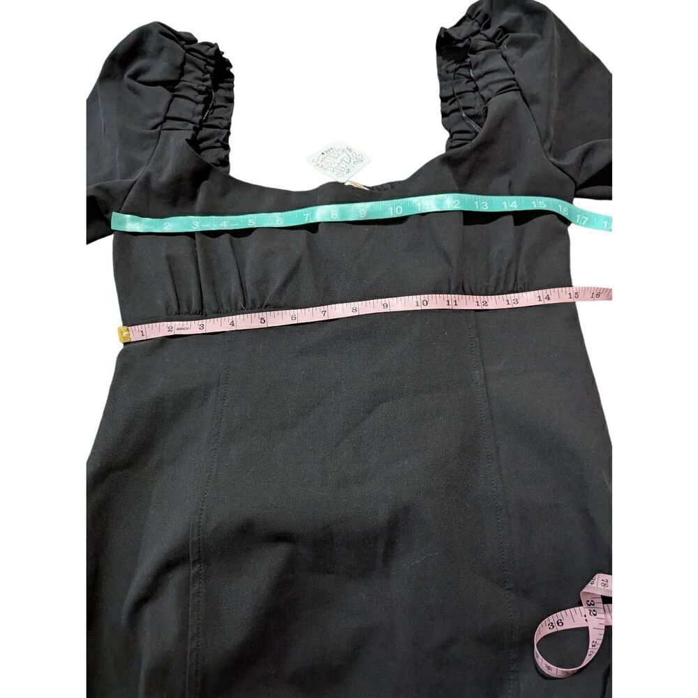 Free People Pera black dress size US 12 - Picture 8 of 9